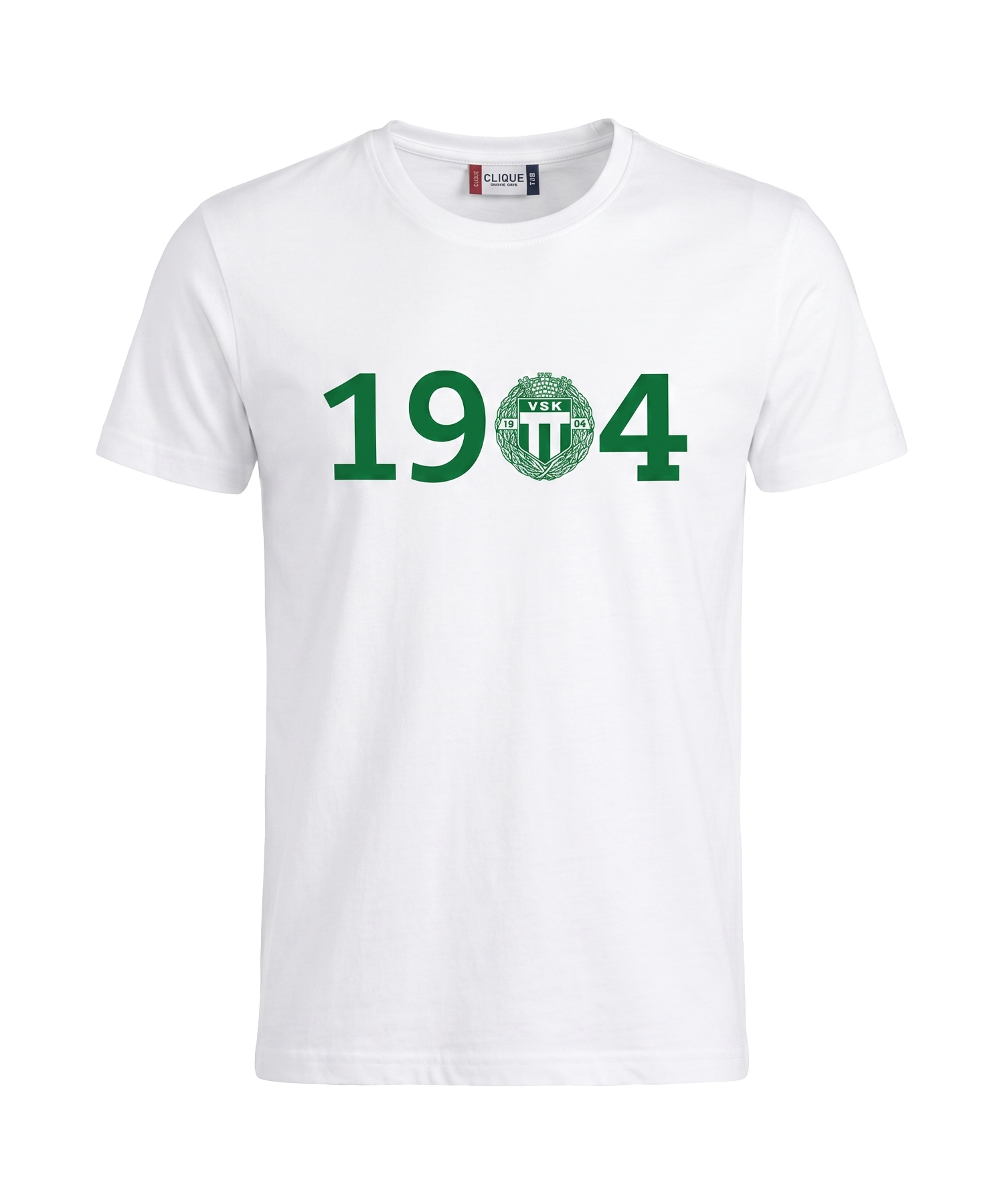 Vit tshirt - 1904 med emblem