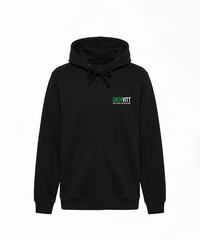 Full-zip Hoodie - Grönvitt — bild 1
