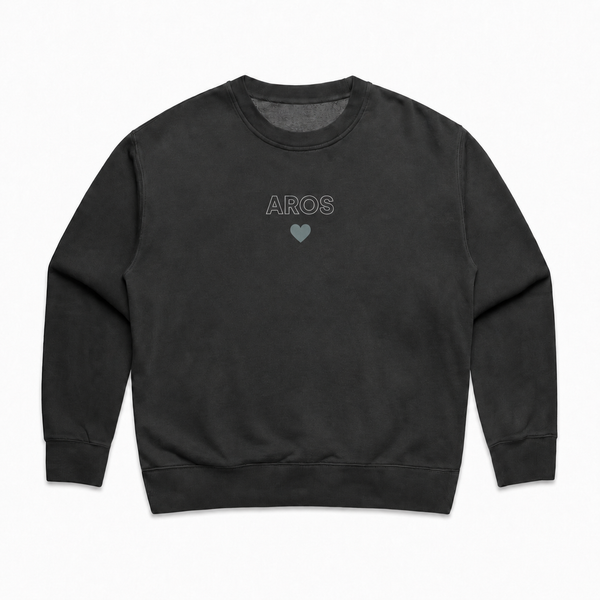 Love AROS Faded Sweatshirt Dam