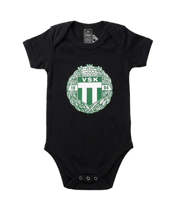 Svart body med VSK-logotyp
