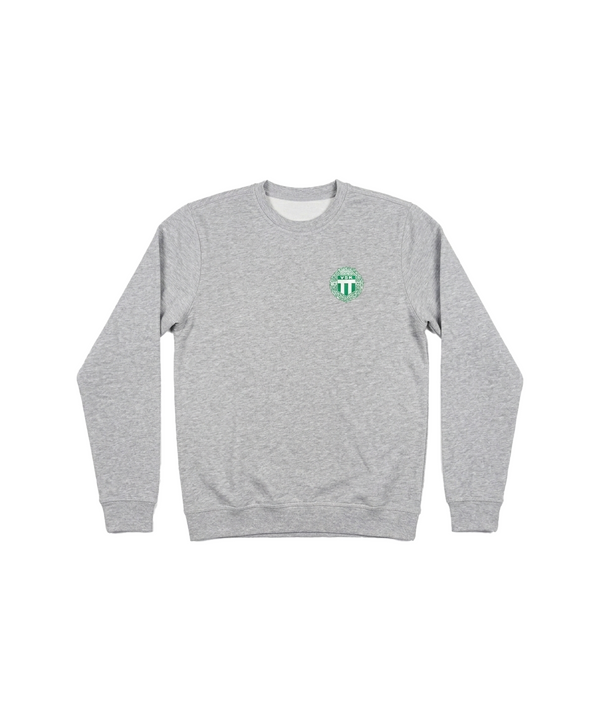 Grå Crewneck med VSK-logo Barn