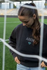 Love AROS Faded Sweatshirt Dam — bild 4