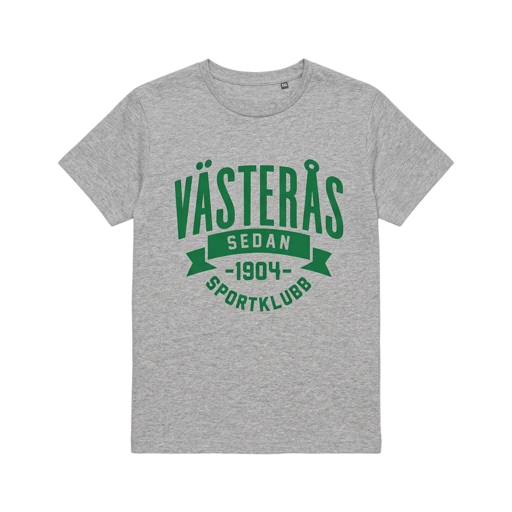 Västerås Sportklubb 1904 – Gråmelerad T-shirt Barn