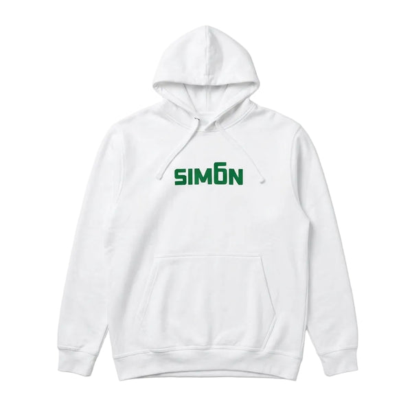 Simon Johansson Hoodie Vit