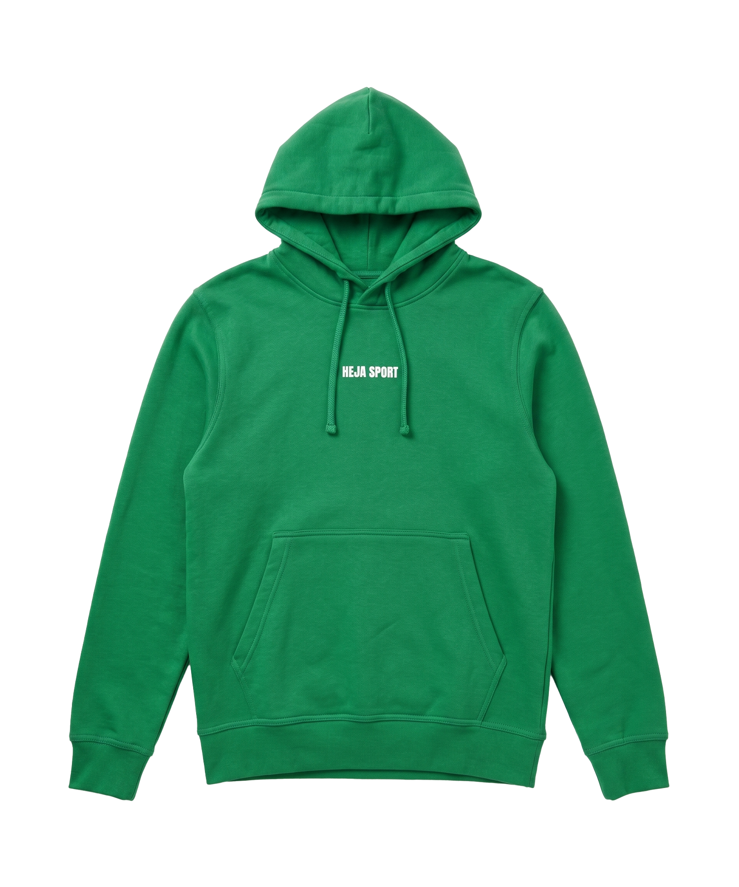 Grön Hoodie - Heja Sport