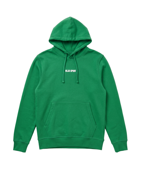 Grön Hoodie - Heja Sport