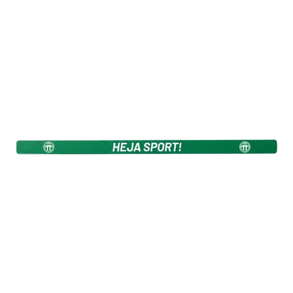 Nummerplåtlist grön HEJA SPORT!