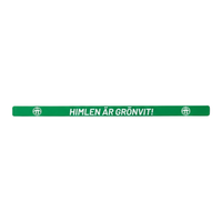 Nummerplåtlist grön HIMLEN ÄR GRÖNVIT! — bild 1
