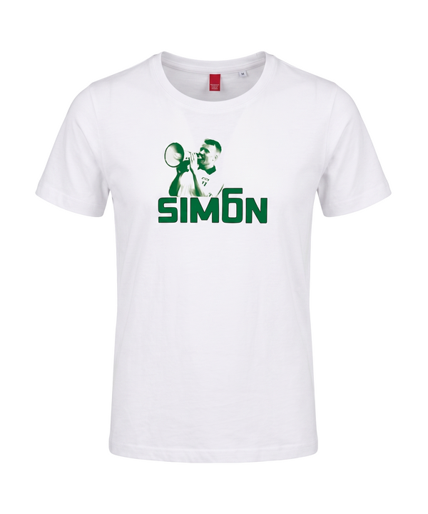 Vit t-shirt - Simon Johansson