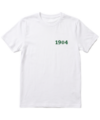 Vit t-shirt - 1904 med VSK emblem litet — bild 1