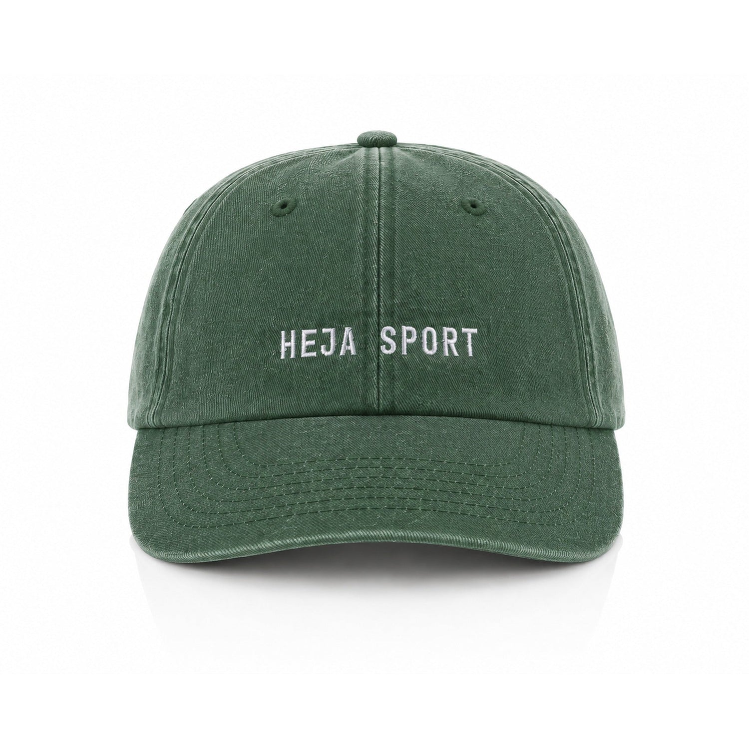 Heja Sport! VSK Vintage Keps — Bottle Green - Bottle Green - Framsida